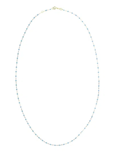 Gigi Clozeau 18kt Yellow Gold Classic Gigi Necklace In Yg/sky