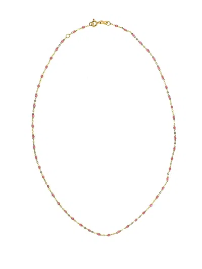 Gigi Clozeau 18kt Yellow Gold Classic Gigi Rose Beaded Necklace