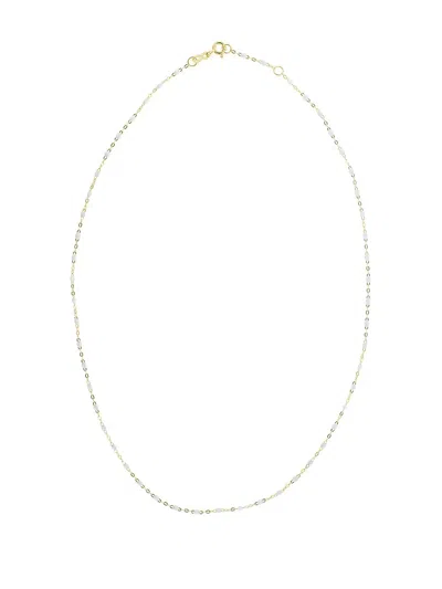 Gigi Clozeau 18kt Yellow Gold Classic Gigi White Beaded Necklace