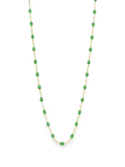 Gigi Clozeau Bead Necklace In Green