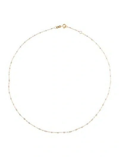 Pre-owned Gigi Clozeau Classic Gigi Sparkle Bead Necklace, 16.5" In Multi