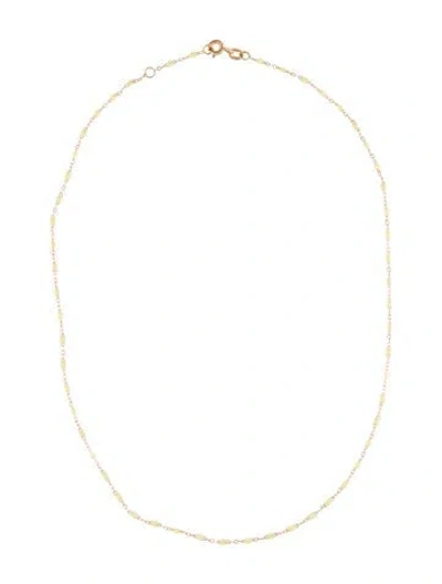 Pre-owned Gigi Clozeau Mimosa Necklace, 16.5" In Yellow
