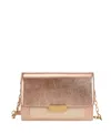 Gigi Kate Crossbody Bag In Metallic Rose In Multi