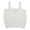 Gigi Knitwear Women's Butterfly Cotton Knit Tank Top In White In White