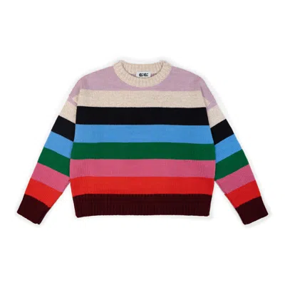 Gigi Knitwear Women's Lola Sweater In Multicolor / Multicolour