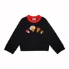 Gigi Knitwear Women's Mushroom Sweater In Black In Black