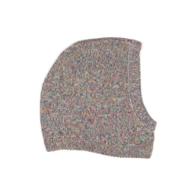 Gigi Knitwear Women's Neutrals Eero Balaclava Hat In Beige Lurex