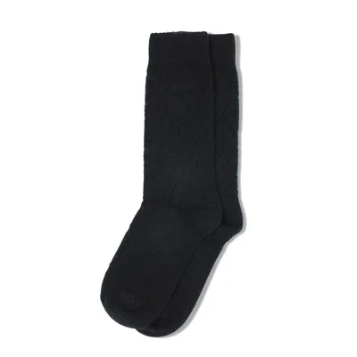 Gigi Knitwear Women's Quilted Socks In Black