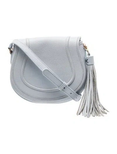 Pre-owned Gigi Leather Crossbody Bag In Blue