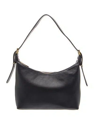 Pre-owned Gigi Leather Shoulder Bag In Black