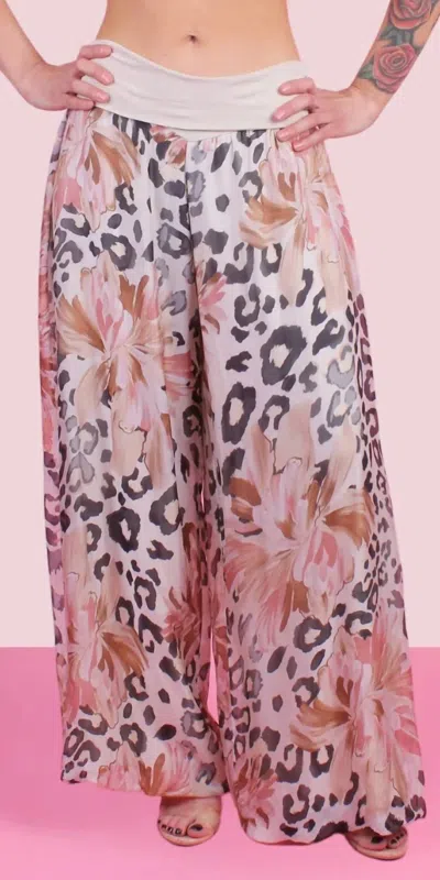 Gigi Moda Aspen Jungle Pant In Beige In Brown