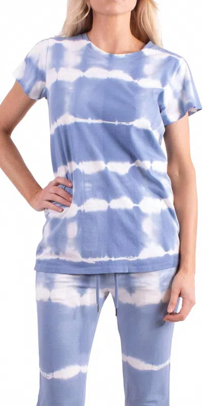 Gigi Moda Breanna Short Sleeve T-shirt In Blue