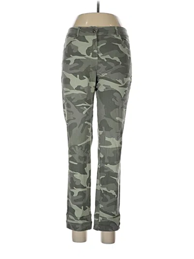 Pre-owned Gigi Moda Cargo Pants In Green