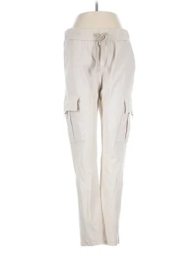 Pre-owned Gigi Moda Cargo Pants In Ivory