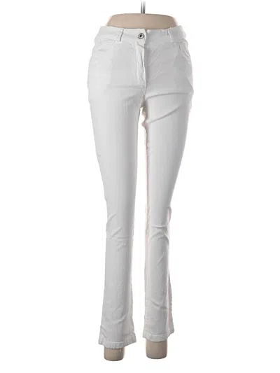 Pre-owned Gigi Moda Casual Pants In White