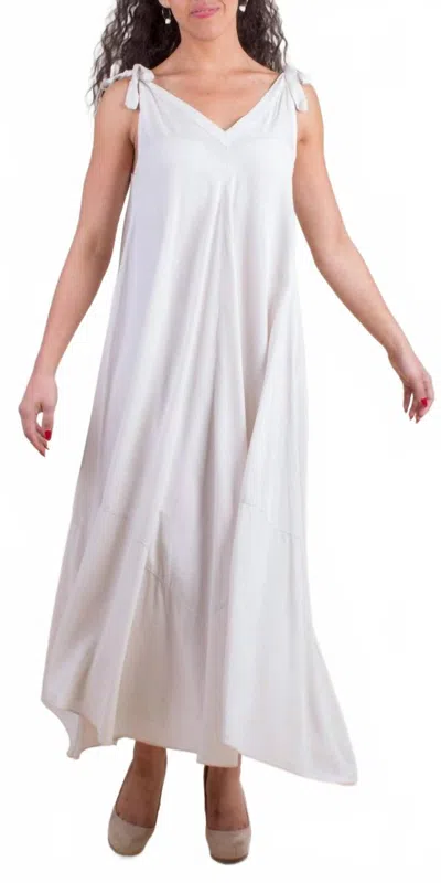 Gigi Moda Da Amico Maxi Dress In Cream In White