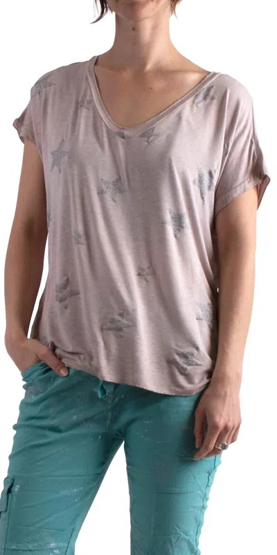 Gigi Moda Diva Short Sleeve T-shirt In Pink