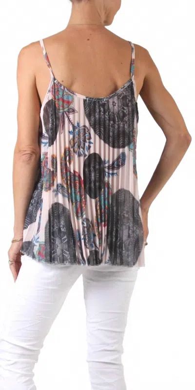 Gigi Moda Edie Tank Top In Black In Multi