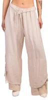 Gigi Moda Elda Wide Leg Pants In Beige In Neutral