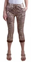 Gigi Moda Grazina Tie-waist Pants In Taupe In Gray