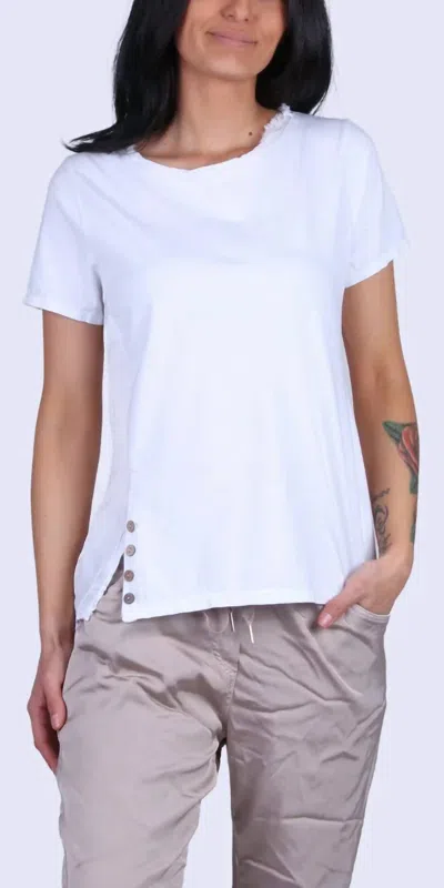 Gigi Moda Lazio Top In White