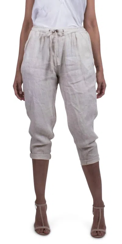 Gigi Moda Lenia Jogger Pull-on Pants In Cream In Neutral