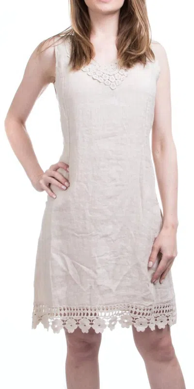 Gigi Moda Lolly Mini Dress In Cream In Neutral