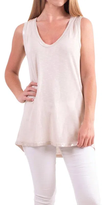 Gigi Moda Lunia Tank In Cream In Neutral
