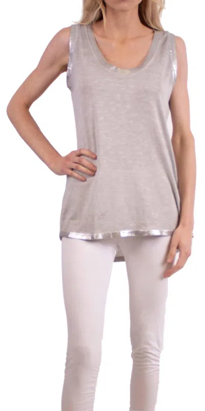 Gigi Moda Lunia Tank In Dove Gray