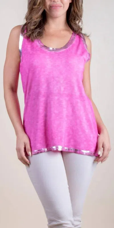 Gigi Moda Lunia Tank In Hot Pink