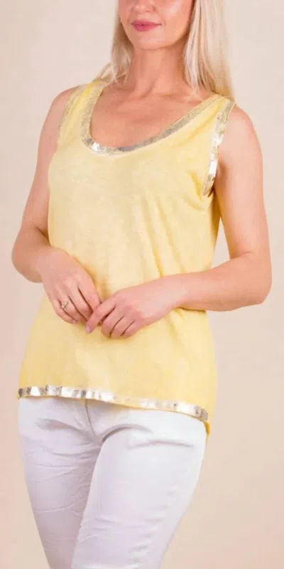 Gigi Moda Lunia Tank In Yellow