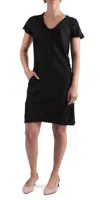 Gigi Moda Maglietta Mini Dress In Black In Black