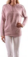 Gigi Moda Nordernen Pull-on Hoodie In Pink In Pink