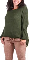 Gigi Moda Romelia Sweater In Emerald Green In Green