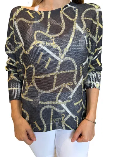 Gigi Moda Signature Style Top In Black