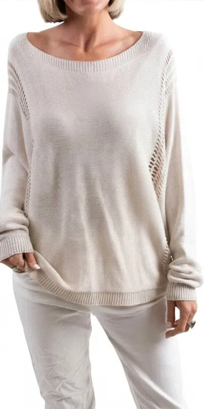 Gigi Moda Vena Sweater In Beige In Neutral