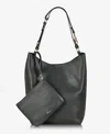 Gigi New York Addison Leather Hobo Bag