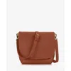 Gigi New York Andie Crossbody In Saddle