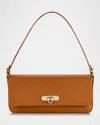Gigi New York Audrey Embossed Leather Shoulder Bag