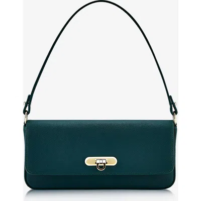 Gigi New York Audrey Shoulder Bag In Green