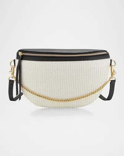 Gigi New York Beck Raffia Sling Shoulder Bag