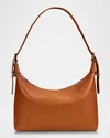 Gigi New York Blake Zip Leather Shoulder Bag