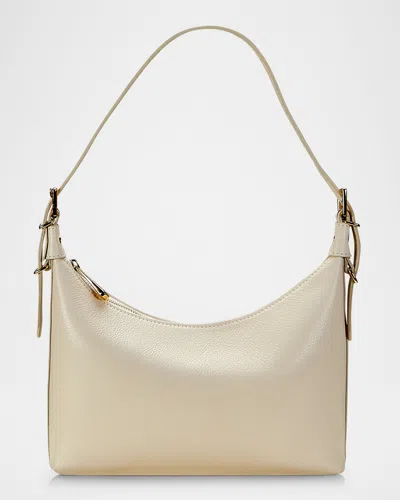 Gigi New York Blake Zip Leather Shoulder Bag