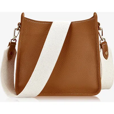 Gigi New York Elle Crossbody In Tan