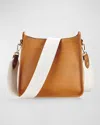 Gigi New York Women's Elle Leather Crossbody Bag In Tan