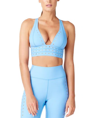 Gigi New York Gigi C Eden Sports Bra In Blue