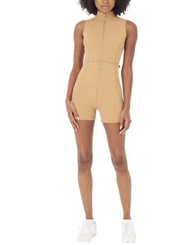 Gigi New York Gigi C Keelan Romper In Brown