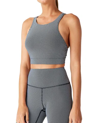 Gigi New York Gigi C Nicki Sports Bra In Gray