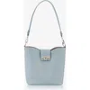Gigi New York Isabel Bucket Bag In Blue