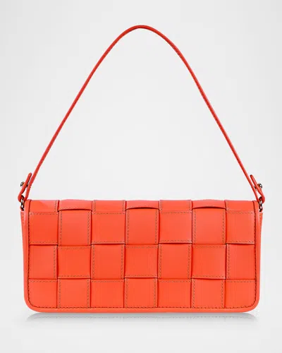 Gigi New York Juliette Woven Leather Shoulder Bag